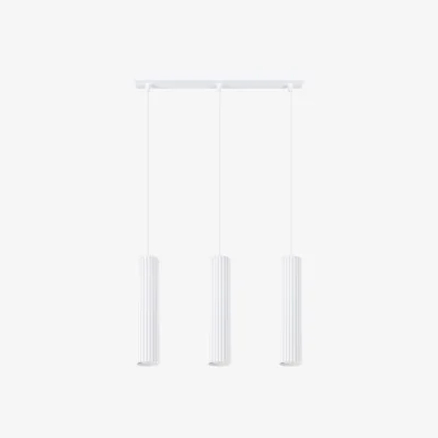 The Range Pendant lamp KARBON 3L white - white
