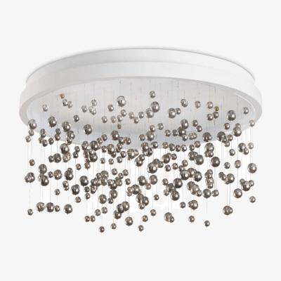 The Range Armony Semi Flush Ceiling Light - White / 60cm
