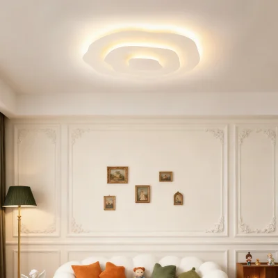 The Range Lifeideas Layered Ring Dimmable Ceiling Light - White
