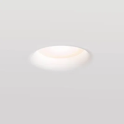 The Range Nord LED Recessed Ceiling Light Plaster, White - White