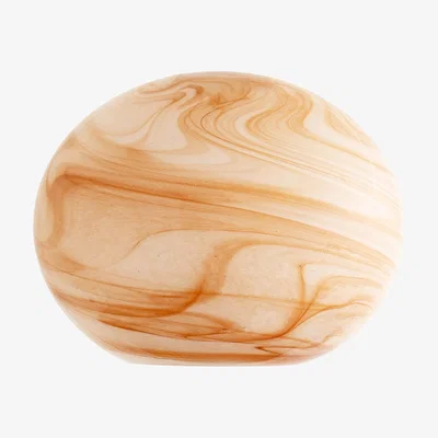 The Range Sookie Alabaster Marble Effect Easy Fit Ceiling Light Shade - Neutral