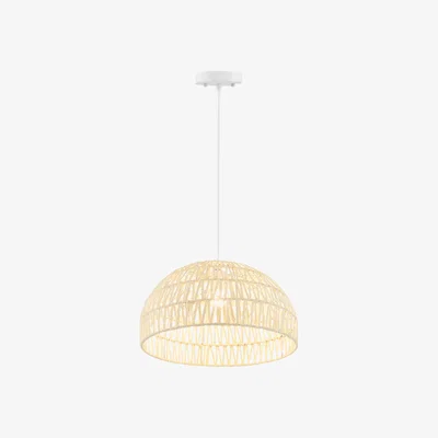 The Range Costway Paper Pendant Light Fixture Dome Ceiling Light - Beige