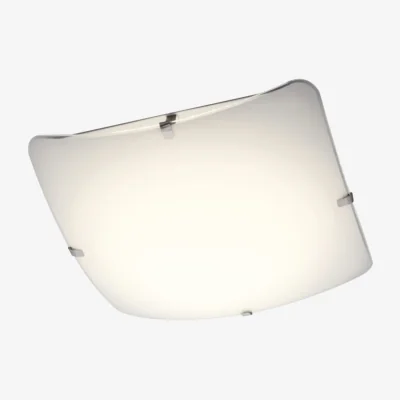 The Range Eden Flush Ceiling Light - Frosted Glass