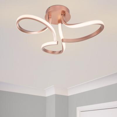 The Range COSYLYTE Moss 3 Light Integrated LED Ceiling Light - Copper