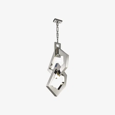 The Range Ricadi Ceiling Pendant 8 Light GU10 Stainless Steel (Item Requires Assembly) - Stainless Steel