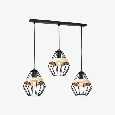 The Range Milagro Pendant Lamp Cliff Black 3XE27 - Black