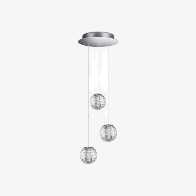 The Range Diamond 5 Light Cluster Pendant Ceiling Light - Grey
