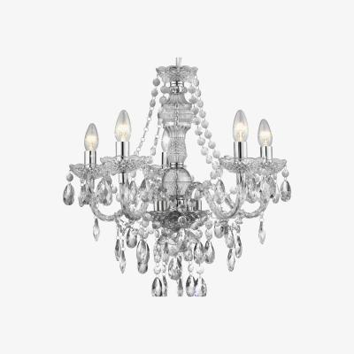The Range Guaira Chrome 5Lt Pendant - Chrome