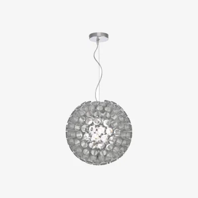 The Range Serafina Small Pendant Brushed Chrome