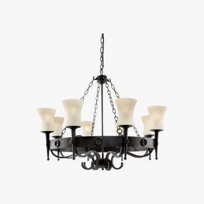 The Range Nazaire Black 8Lt Pendant  - Black