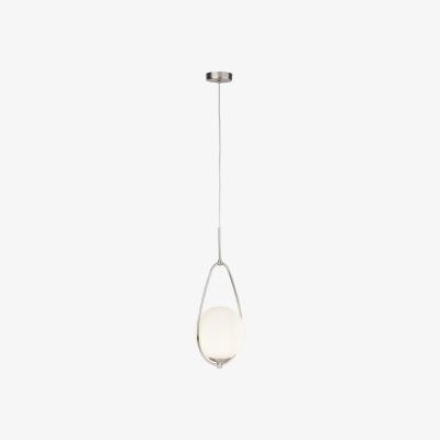 The Range Liondas Satin Silver Pendant - Silver