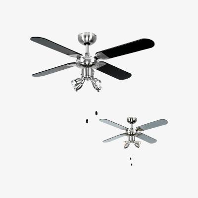 The Range 4 Way Silver Ceiling Fan Light - Silver