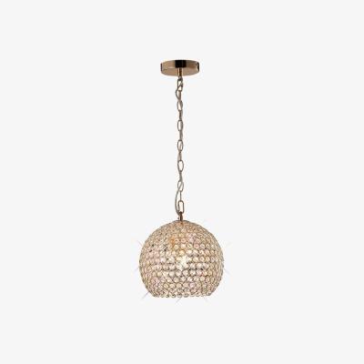 The Range Ava Ceiling Pendant 4 Light French Gold, Crystal - French Gold