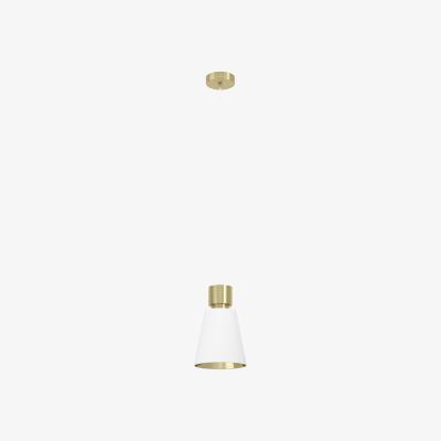 The Range Eglo Aglientina IP20 White Pendant Light - Gold