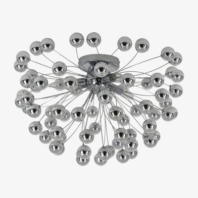 The Range 3 Light Chrome Spheres Ceiling Fitting
