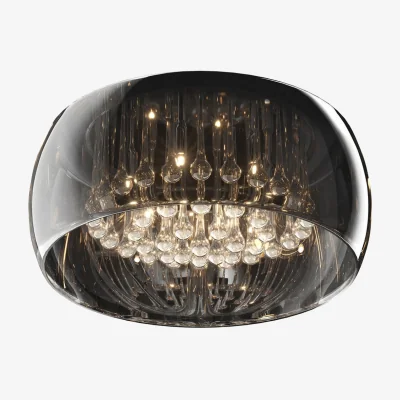 The Range Crystal Ceiling Light Glass