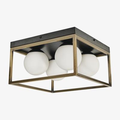 The Range Beauworth 4 Way Black Ceiling Bar Light - Black