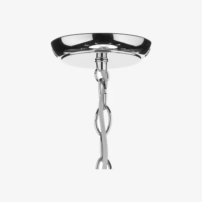 The Range Medusa 8 Light Pendant K9 Crystal Chrome