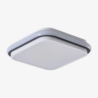 The Range Livingandhome Adjustable LED Ceiling Light - Black + White