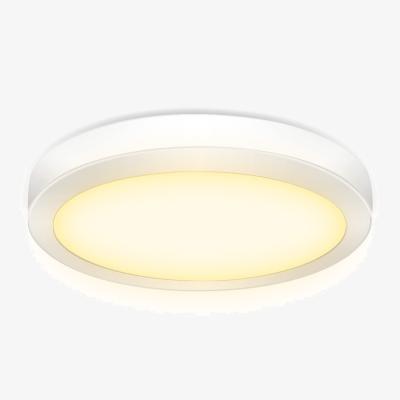 The Range Warm White LED Flush Ceiling Light - White