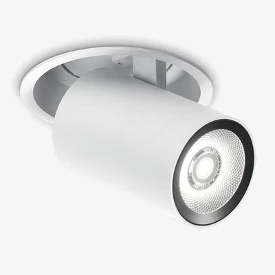 The Range Nova Integrated LED Indoor Recessed Downlight - White / 10cm