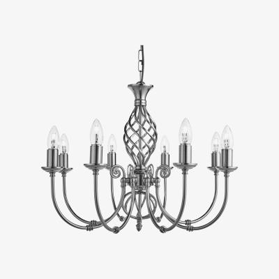 The Range Martalla Satin Silver 8Lt Pendant  - Silver