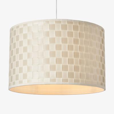 The Range Sovin Easy-Fit Woven Drum Ceiling Light Shade - Ivory