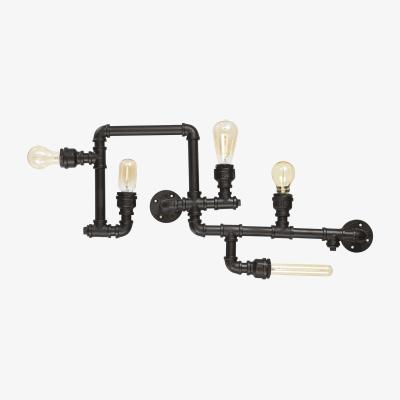 The Range Plumber 5 Light Indoor Wall  Ceiling Light - Matt Black