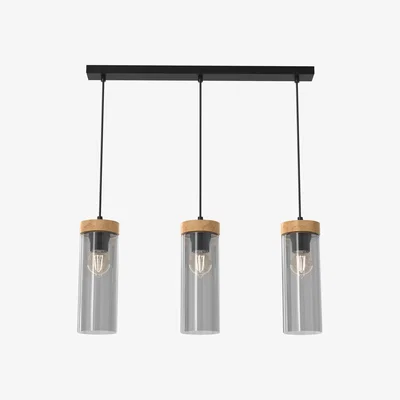 The Range Milagro Pendant Lamp Elica - Black / Brown / Metal Plastic / 10cm