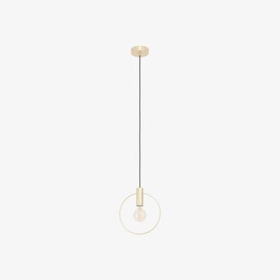 The Range EGLO Manizales Brass-Brushed Pendant - Yellow