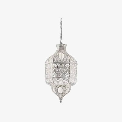 The Range Nawa 3 Light Ceiling Pendant - Silver