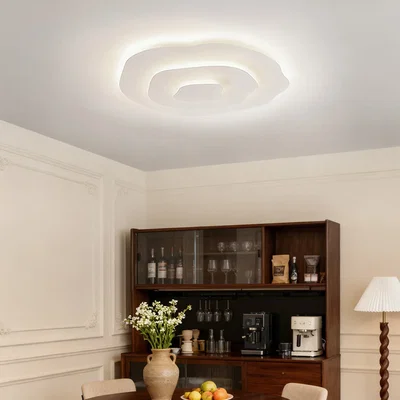 The Range Lifeideas Layered Ring LED Ceiling Light - White
