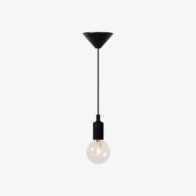The Range Fix Modern Pendant Light Black - Black