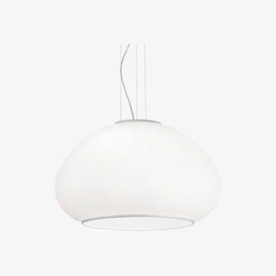 The Range Mama 3 Light Dome Ceiling Pendant - White