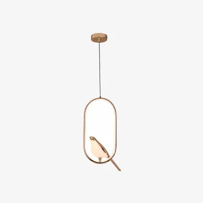 The Range Pendant Light Bird Gold - Gold