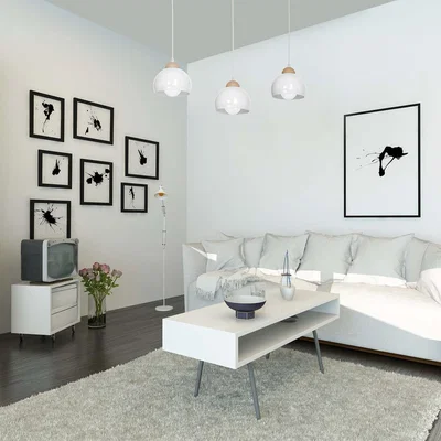The Range Milagro Pendant Lamp Dama White 3XE27 - White