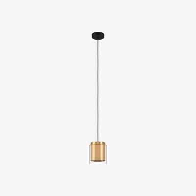 The Range EGLO Lagunitas Gold Clear Pendant - Yellow