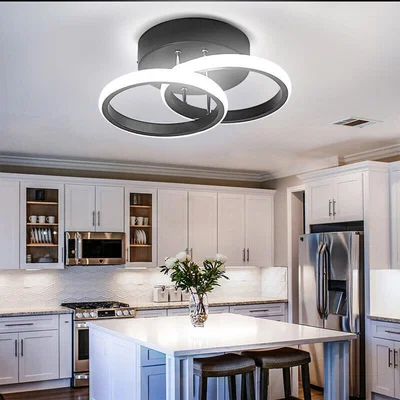 The Range Modern LED Lamp Ceiling Lights - Black