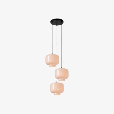 The Range Medine Modern Cluster Pendant Light Opal - Black