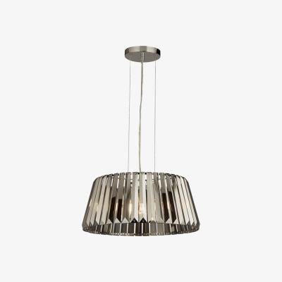 The Range Macapa Chrome and Smoked 5Lt Pendant  - Chrome