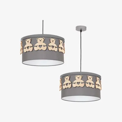 The Range Milagro Pendant Lamp Mis 1XE27 Grey - Grey
