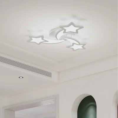 The Range Childlike Shooting Star LED Energy Efficient Ceiling Light - White / 45W