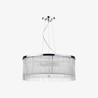 The Range Japan 3 Light Pendant Polished Chrome
