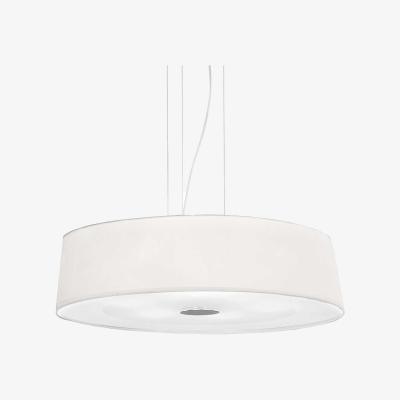 The Range Hilton 6 Light Round Ceiling Pendant - White