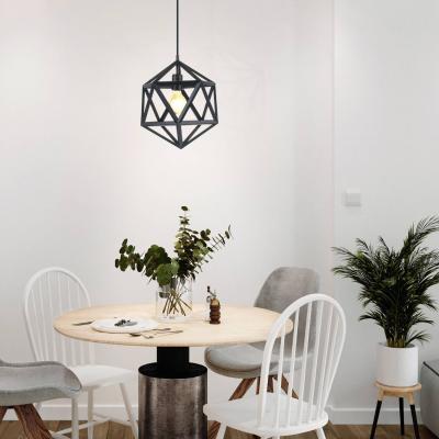 The Range EGLO Embleton Black Geometric Star Pendant Light - Black