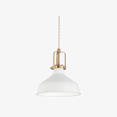 The Range Eris-1 Indoor Dome Ceiling Pendant Lamp 1 Light - White