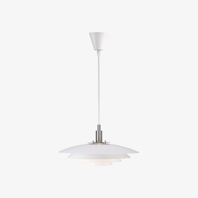 The Range Bretagne Dome Pendant Ceiling Light White, G9 - White