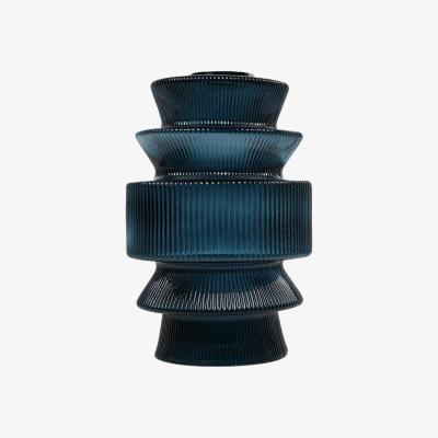 The Range Holborn Glass Ceiling Pendant - Blue