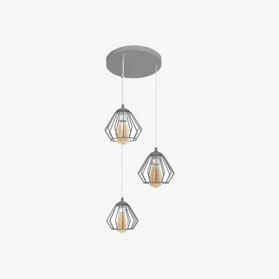 The Range Agat Pendant Light Grey