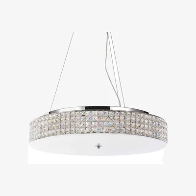 The Range Roma 12 Light Ceiling Pendant - Chrome